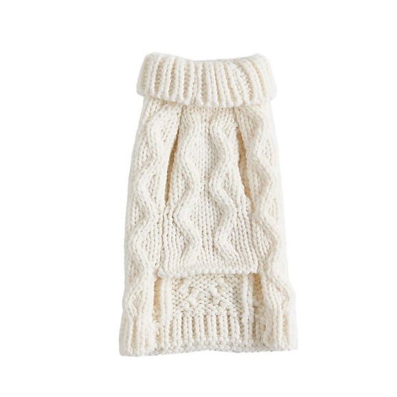 Bee & Willow™ Home Cable Knit Dog Sweater - NWT - Picture 2 of 3